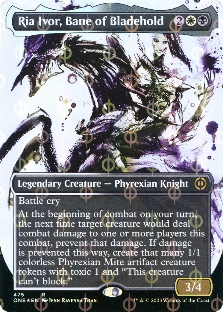 Ria Ivor, Bane of Bladehold — Phyrexia: All Will Be One — Magic: The Gathering