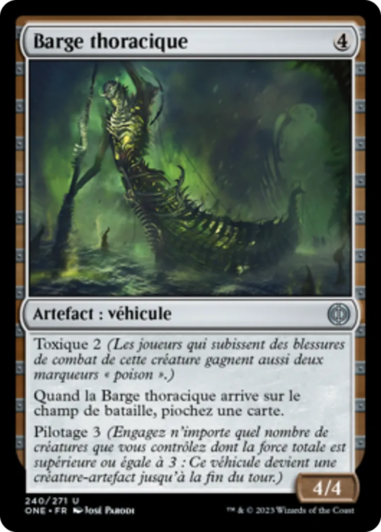 Barge thoracique — Phyrexia: All Will Be One — Magic: The Gathering