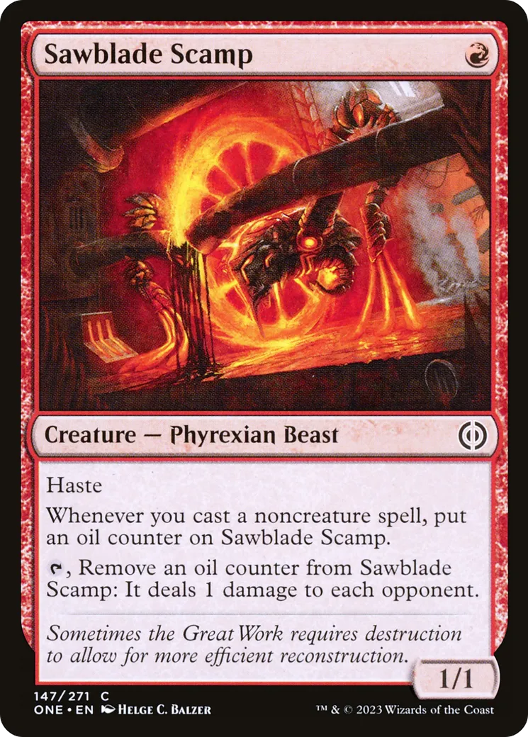 Sawblade Scamp — Phyrexia: All Will Be One — Magic: The Gathering