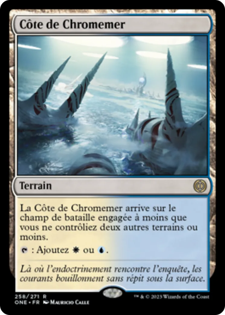 Côte de Chromemer — Phyrexia: All Will Be One — Magic: The Gathering