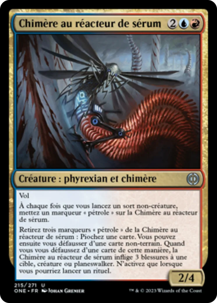 Chimère au réacteur de sérum — Phyrexia: All Will Be One — Magic: The Gathering