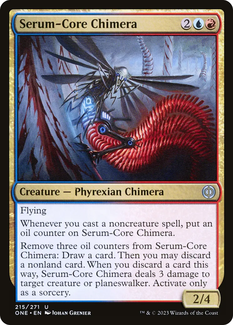 Serum-Core Chimera — Phyrexia: All Will Be One — Magic: The Gathering