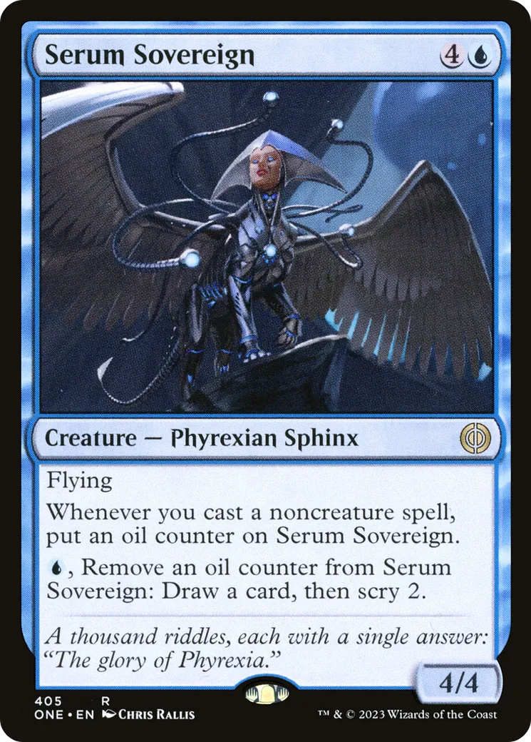 Souveraine du sérum — Phyrexia: All Will Be One — Magic: The Gathering