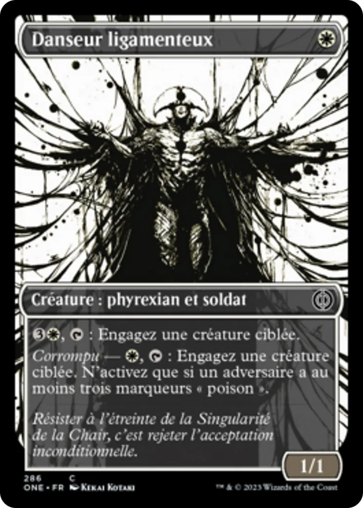 Danseur ligamenteux — Phyrexia: All Will Be One — Magic: The Gathering