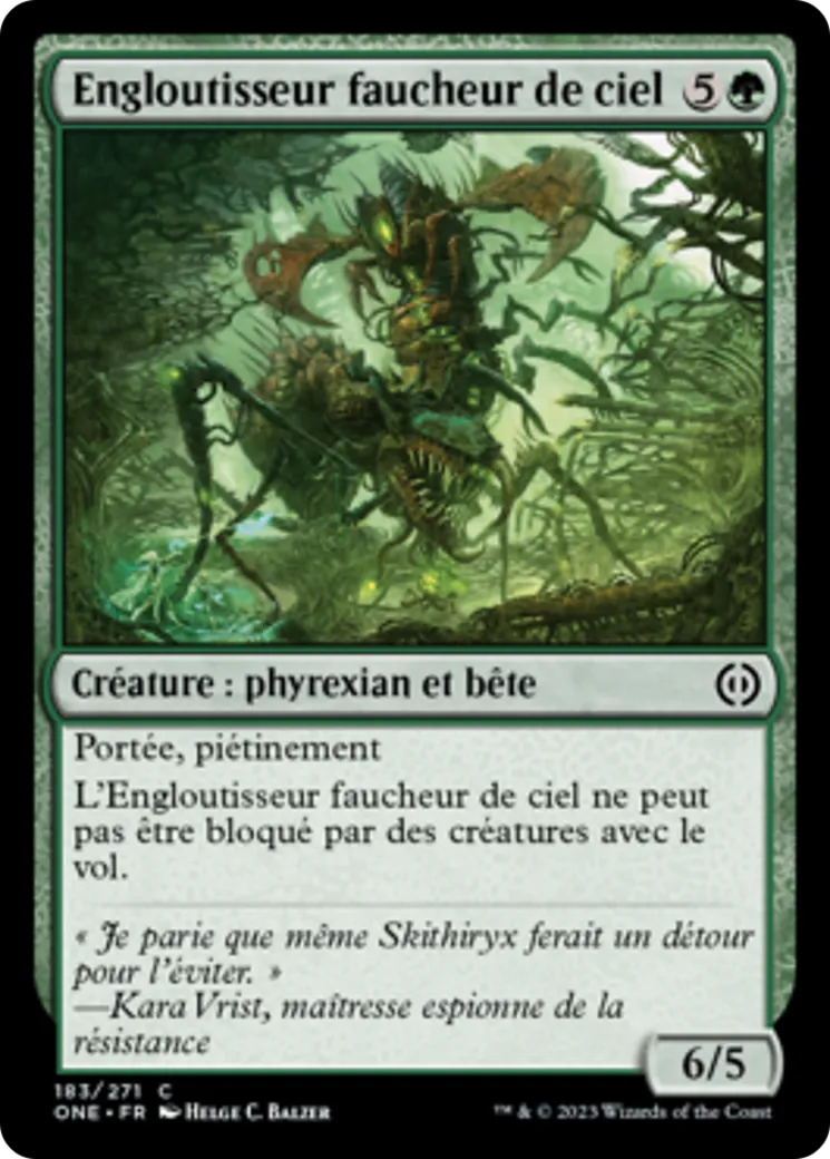 Engloutisseur faucheur de ciel — Phyrexia: All Will Be One — Magic: The Gathering