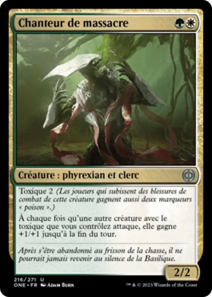 Chanteur de massacre — Phyrexia: All Will Be One — Magic: The Gathering