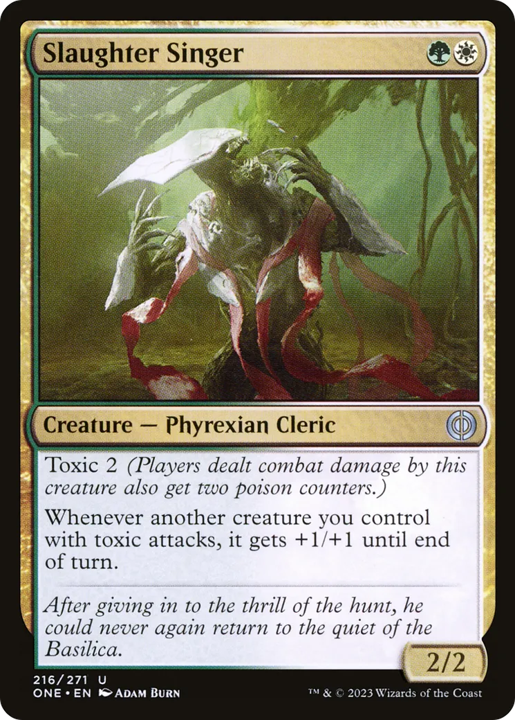 Chanteur de massacre — Phyrexia: All Will Be One — Magic: The Gathering
