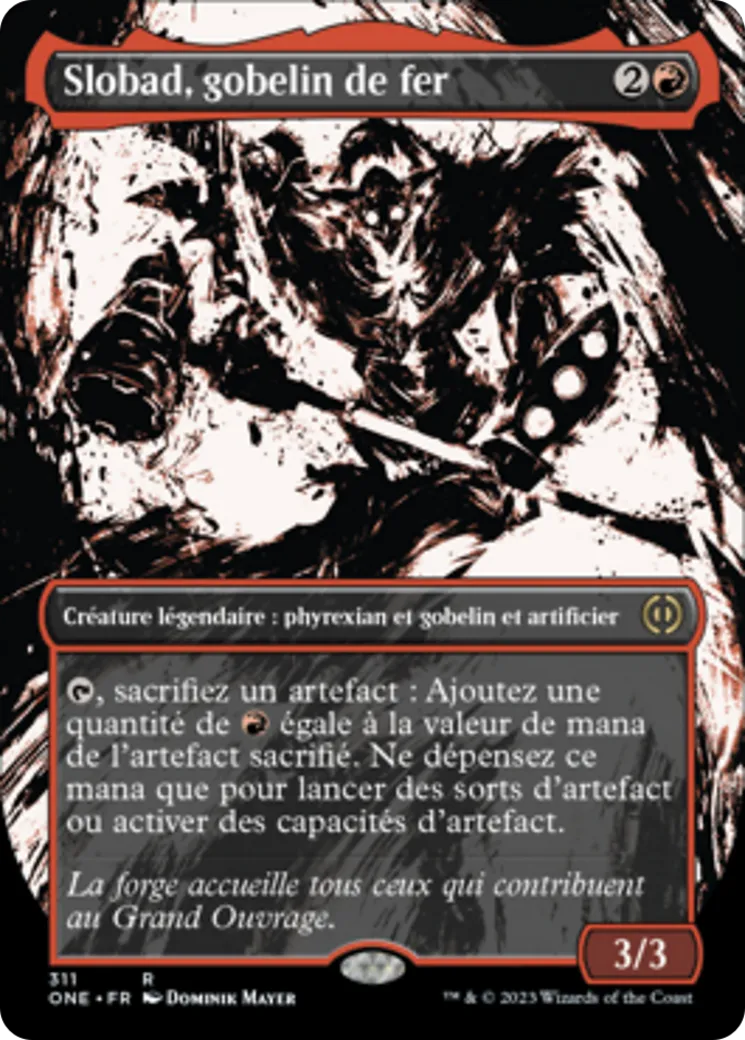 Slobad, gobelin de fer — Phyrexia: All Will Be One — Magic: The Gathering