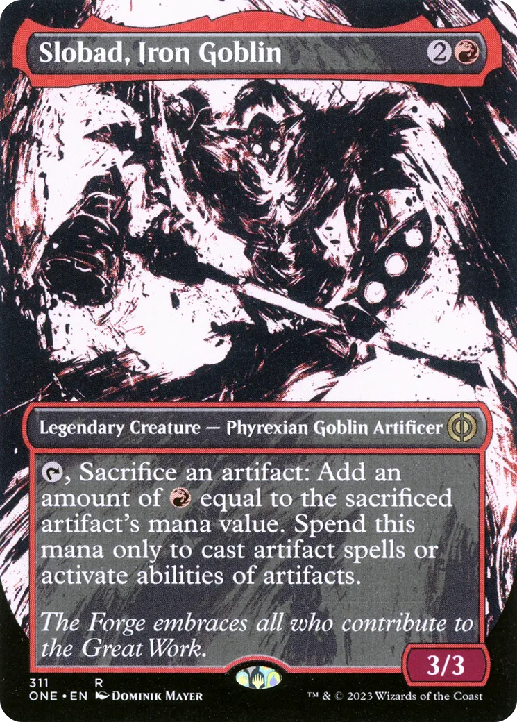 Slobad, gobelin de fer — Phyrexia: All Will Be One — Magic: The Gathering