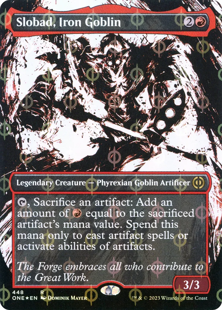 Slobad, gobelin de fer — Phyrexia: All Will Be One — Magic: The Gathering