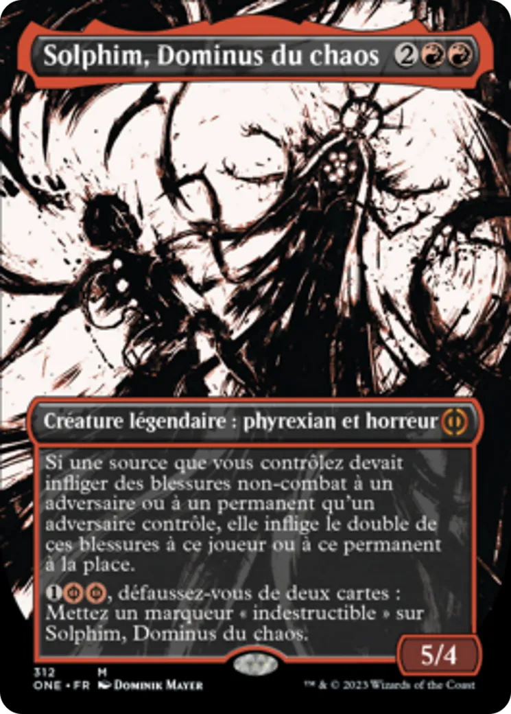 Solphim, Dominus du chaos — Phyrexia: All Will Be One — Magic: The Gathering