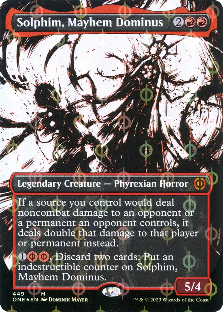 Solphim, Dominus du chaos — Phyrexia: All Will Be One — Magic: The Gathering
