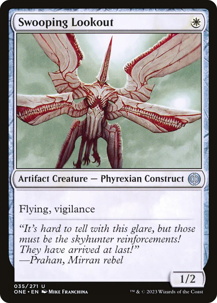 Swooping Lookout — Phyrexia: All Will Be One — Magic: The Gathering