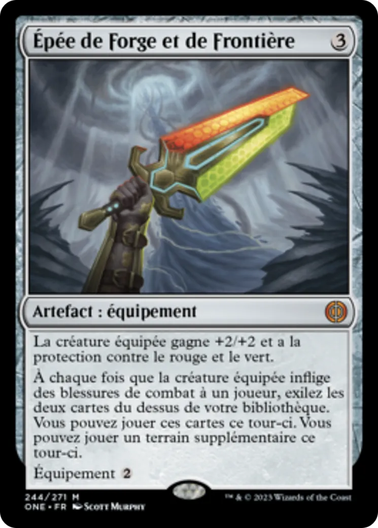 Épée de Forge et de Frontière — Phyrexia: All Will Be One — Magic: The Gathering