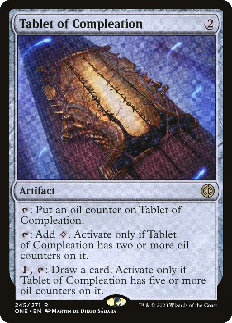 Tablette de parachèvement — Phyrexia: All Will Be One — Magic: The Gathering