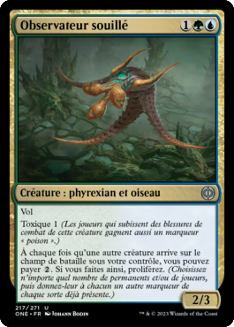 Observateur souillé — Phyrexia: All Will Be One — Magic: The Gathering