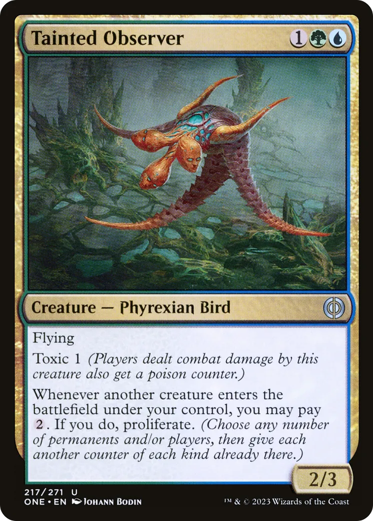 Observateur souillé — Phyrexia: All Will Be One — Magic: The Gathering