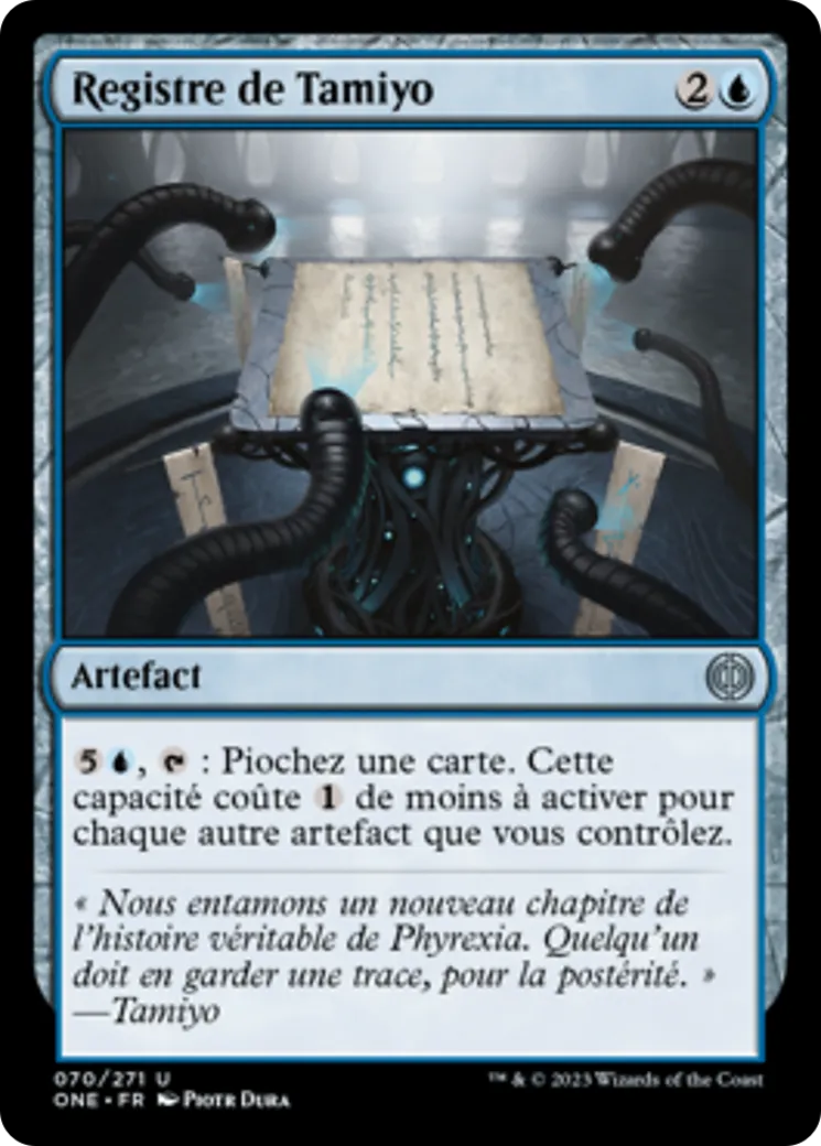 Registre de Tamiyo — Phyrexia: All Will Be One — Magic: The Gathering