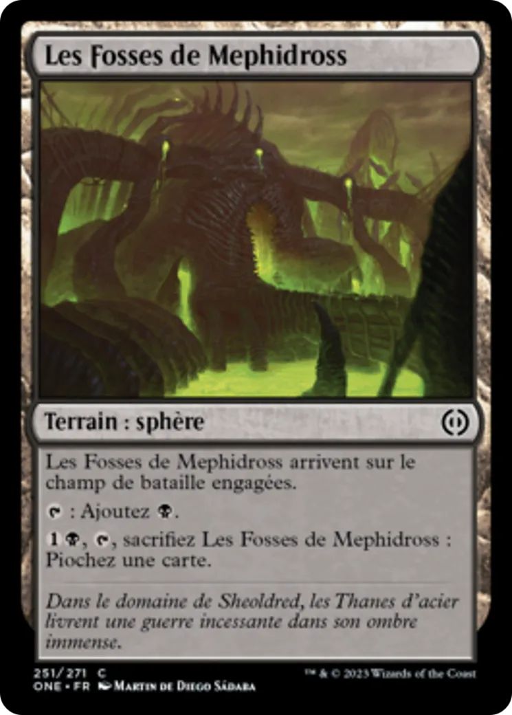 Les Fosses de Mephidross — Phyrexia: All Will Be One — Magic: The Gathering