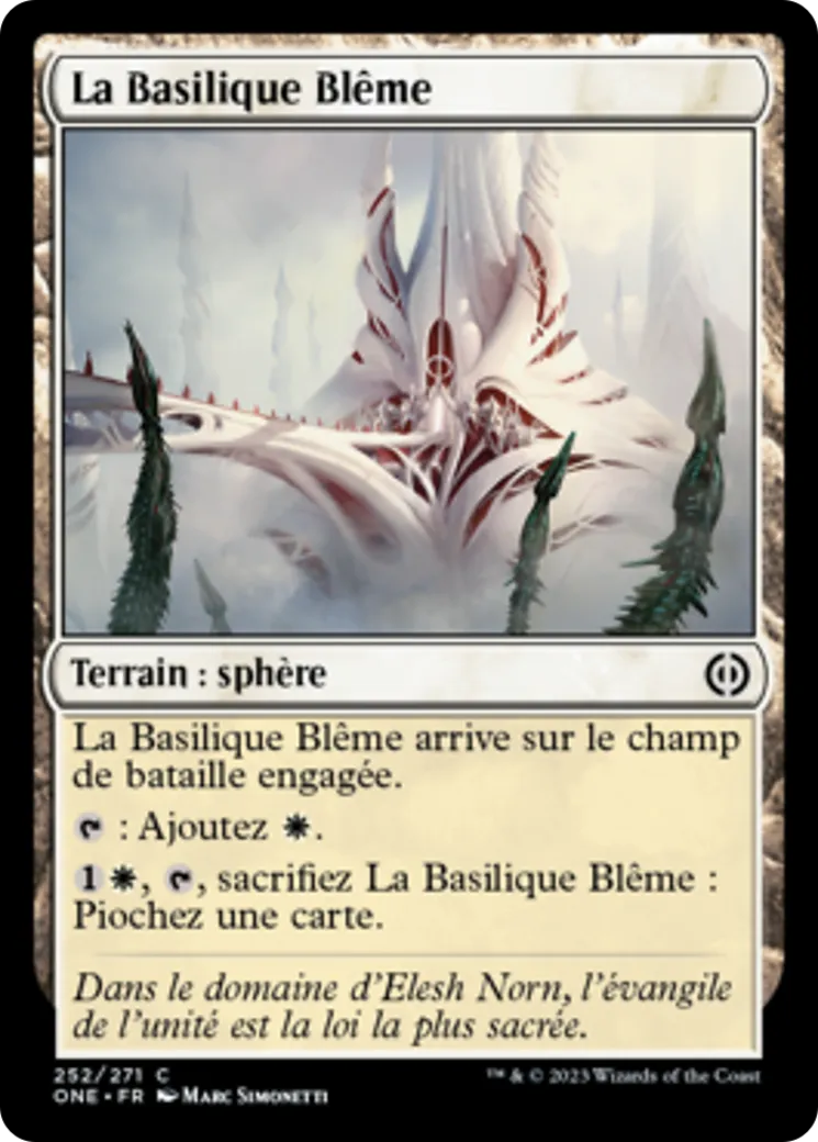 La Basilique Blême — Phyrexia: All Will Be One — Magic: The Gathering