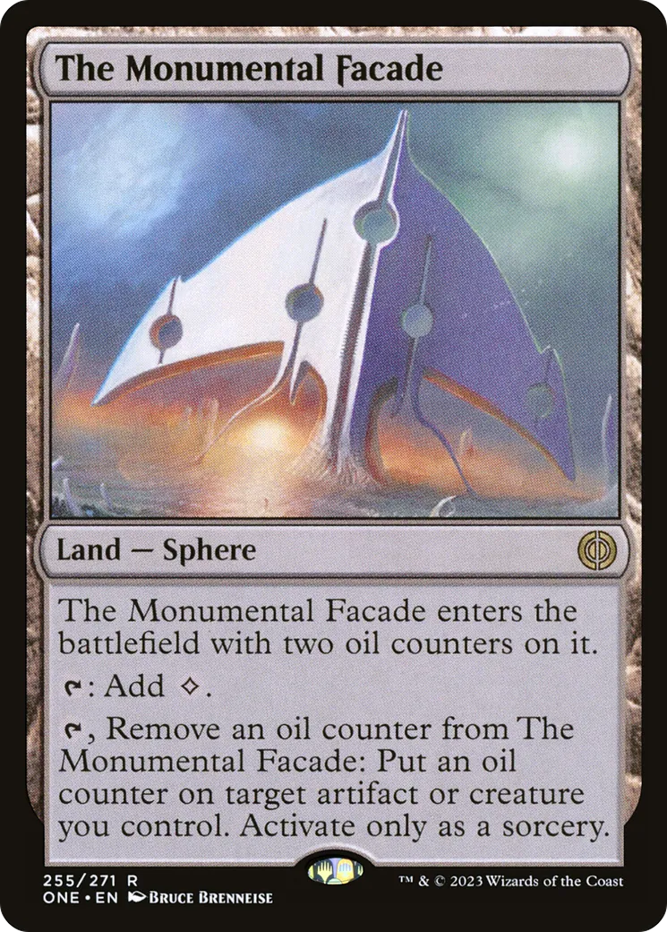 The Monumental Facade — Phyrexia: All Will Be One — Magic: The Gathering