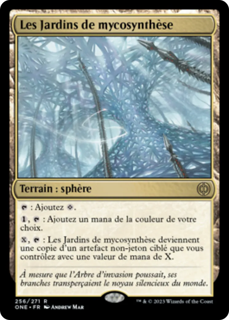 Les Jardins de mycosynthèse — Phyrexia: All Will Be One — Magic: The Gathering