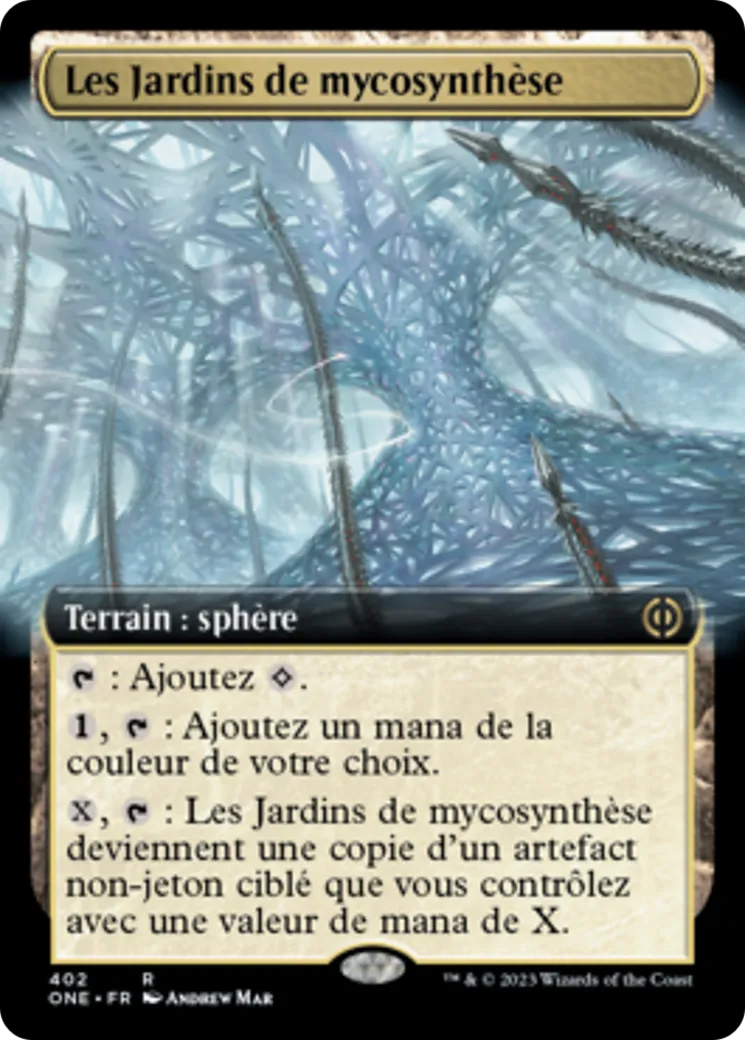Les Jardins de mycosynthèse — Phyrexia: All Will Be One — Magic: The Gathering