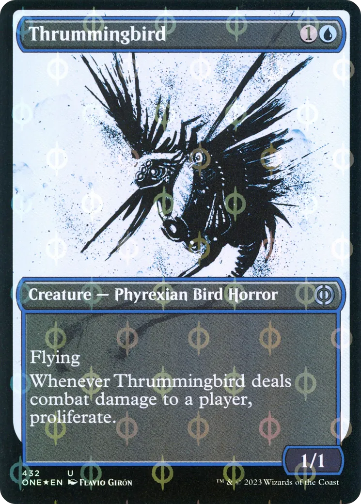 Thrummingbird — Phyrexia: All Will Be One — Magic: The Gathering