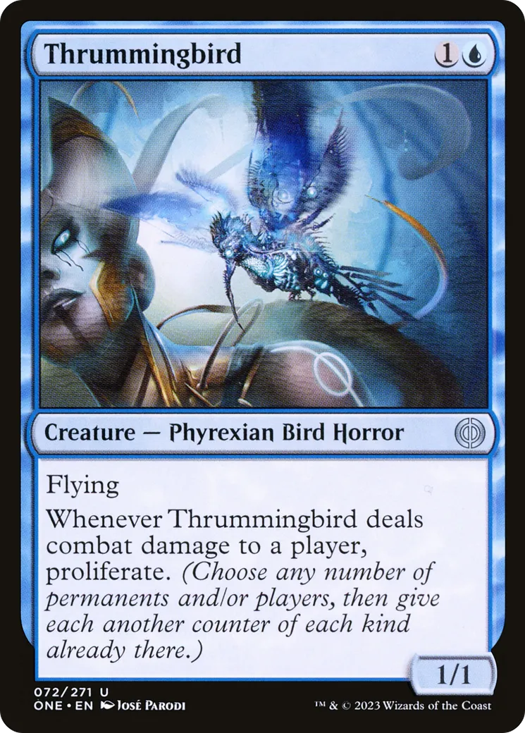 Thrummingbird — Phyrexia: All Will Be One — Magic: The Gathering