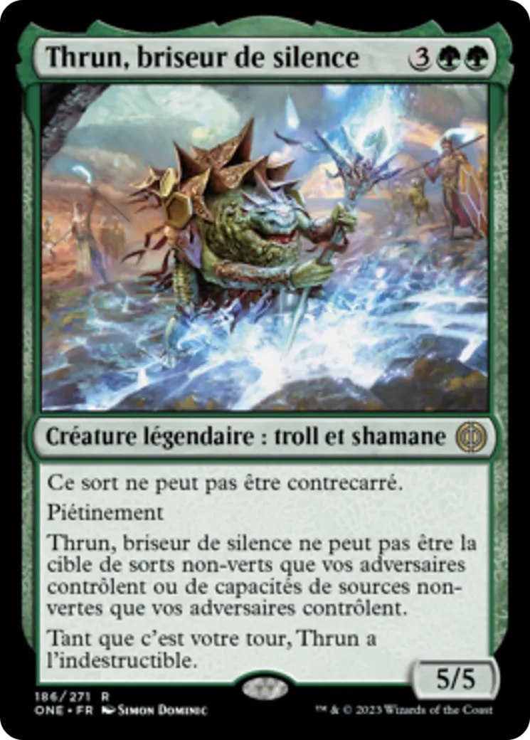 Thrun, briseur de silence — Phyrexia: All Will Be One — Magic: The Gathering