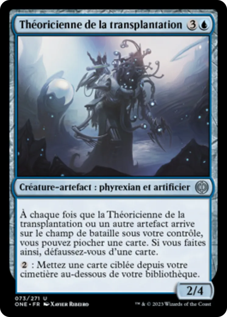 Théoricienne de la transplantation — Phyrexia: All Will Be One — Magic: The Gathering
