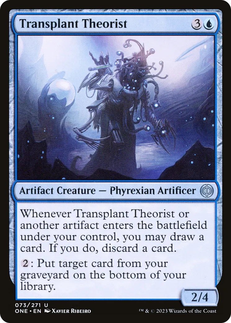 Théoricienne de la transplantation — Phyrexia: All Will Be One — Magic: The Gathering