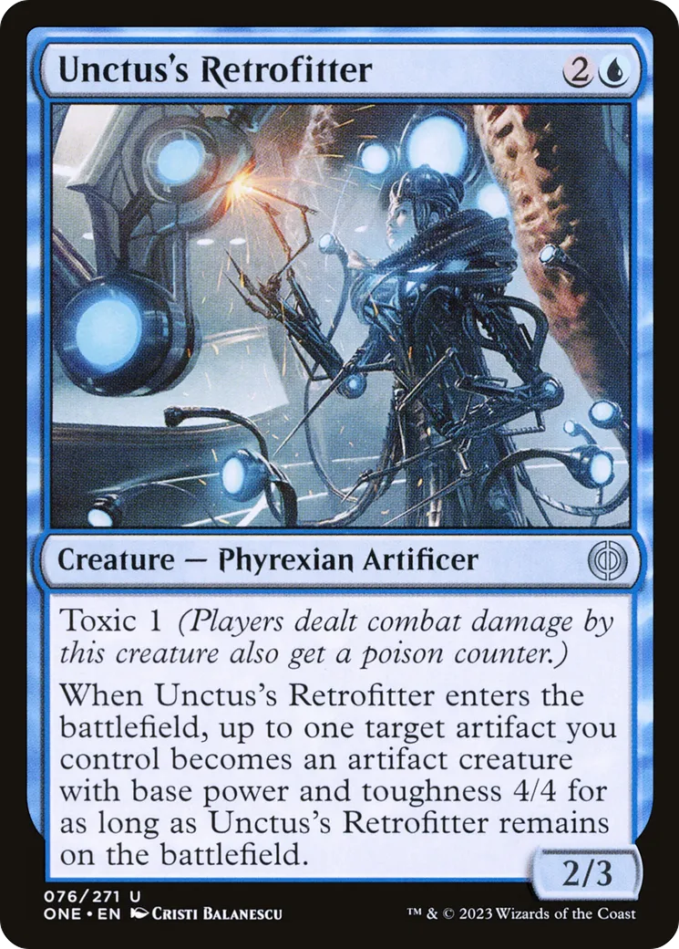 Modernisation d'Unctus — Phyrexia: All Will Be One — Magic: The Gathering