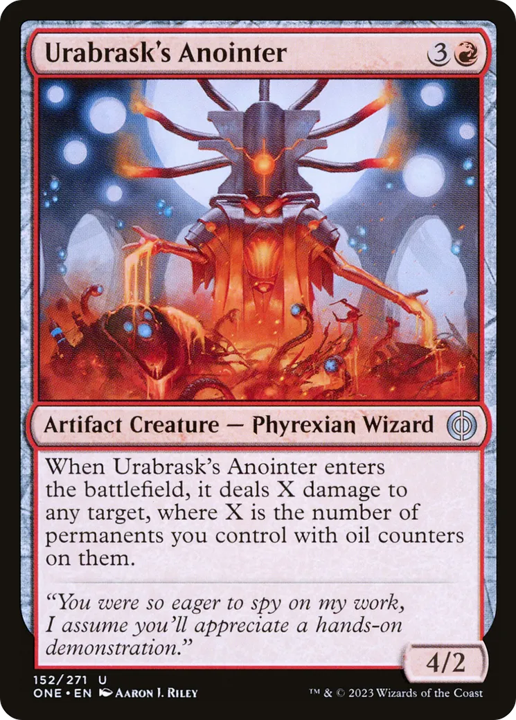 Urabrask's Anointer from Phyrexia: All Will Be One - Magic: The Gathering