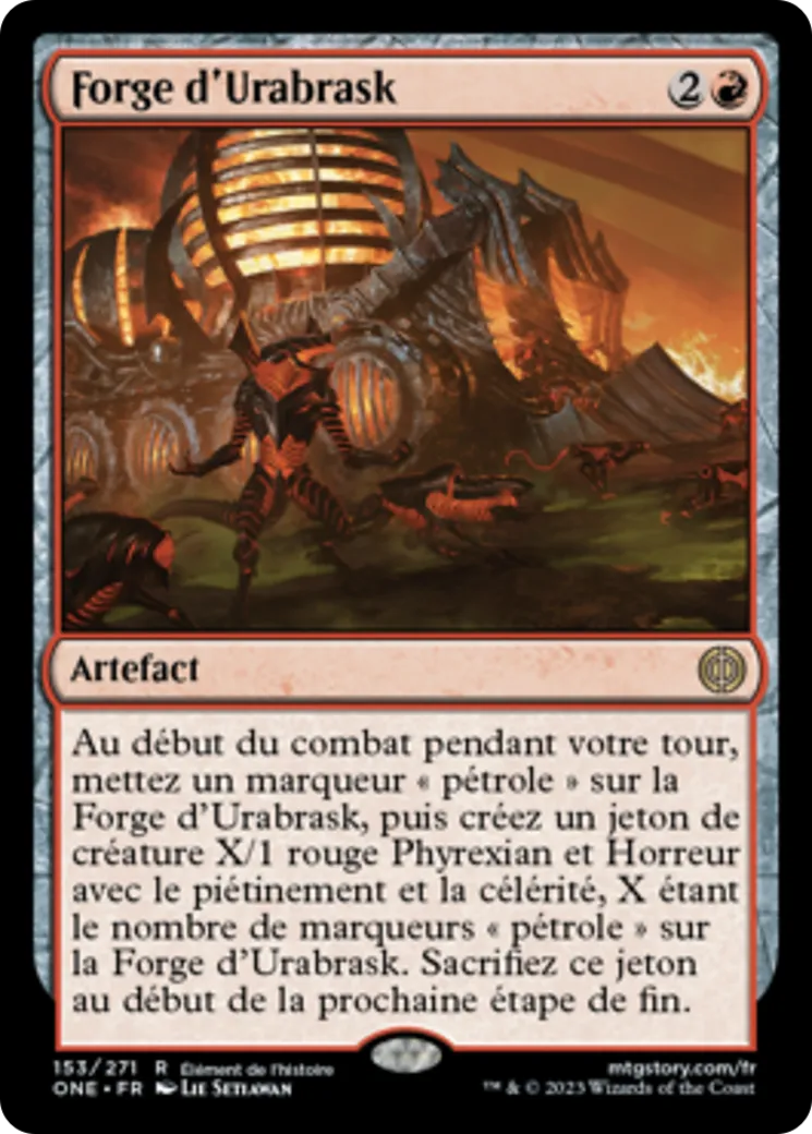 Forge d'Urabrask — Phyrexia: All Will Be One — Magic: The Gathering