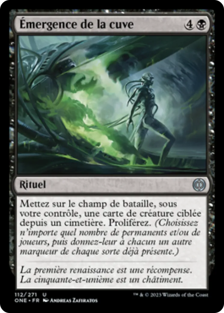 Émergence de la cuve — Phyrexia: All Will Be One — Magic: The Gathering