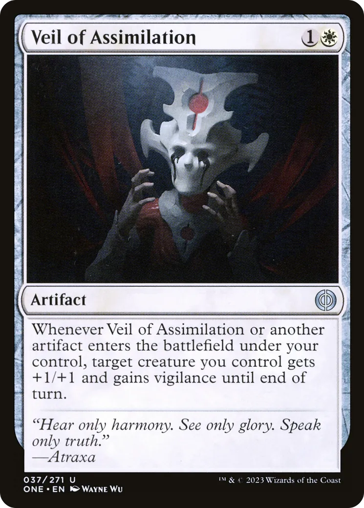 Voile d'assimilation — Phyrexia: All Will Be One — Magic: The Gathering