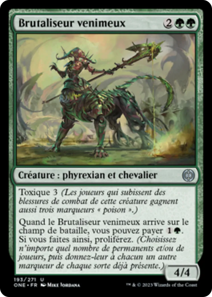 Brutaliseur venimeux — Phyrexia: All Will Be One — Magic: The Gathering