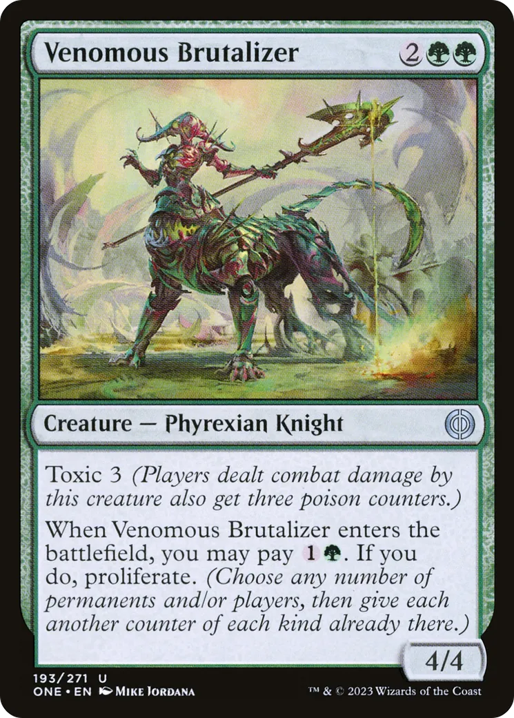 Brutaliseur venimeux — Phyrexia: All Will Be One — Magic: The Gathering
