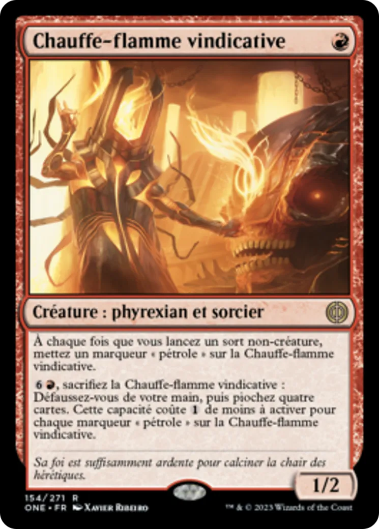 Chauffe-flamme vindicative — Phyrexia: All Will Be One — Magic: The Gathering
