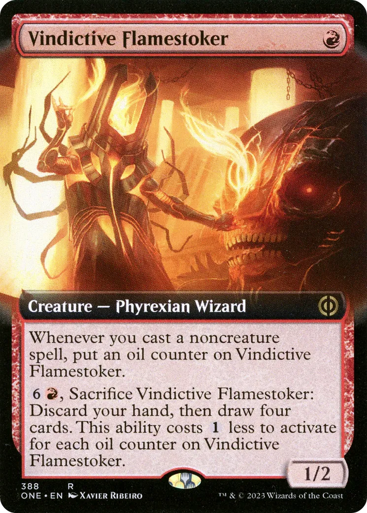 Vindictive Flamestoker — Phyrexia: All Will Be One — Magic: The Gathering