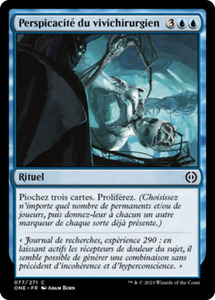 Perspicacité du vivichirurgien — Phyrexia: All Will Be One — Magic: The Gathering