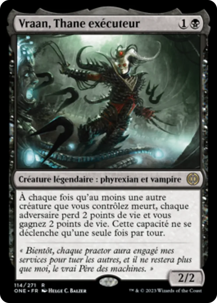 Vraan, Thane exécuteur — Phyrexia: All Will Be One — Magic: The Gathering