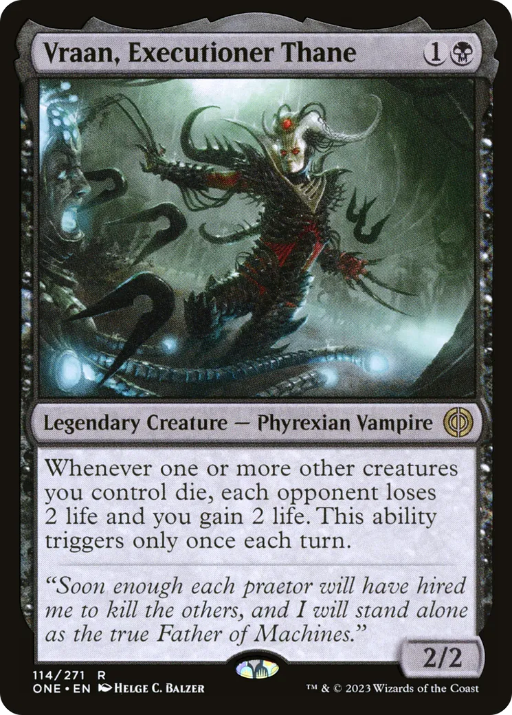 Vraan, Thane exécuteur — Phyrexia: All Will Be One — Magic: The Gathering
