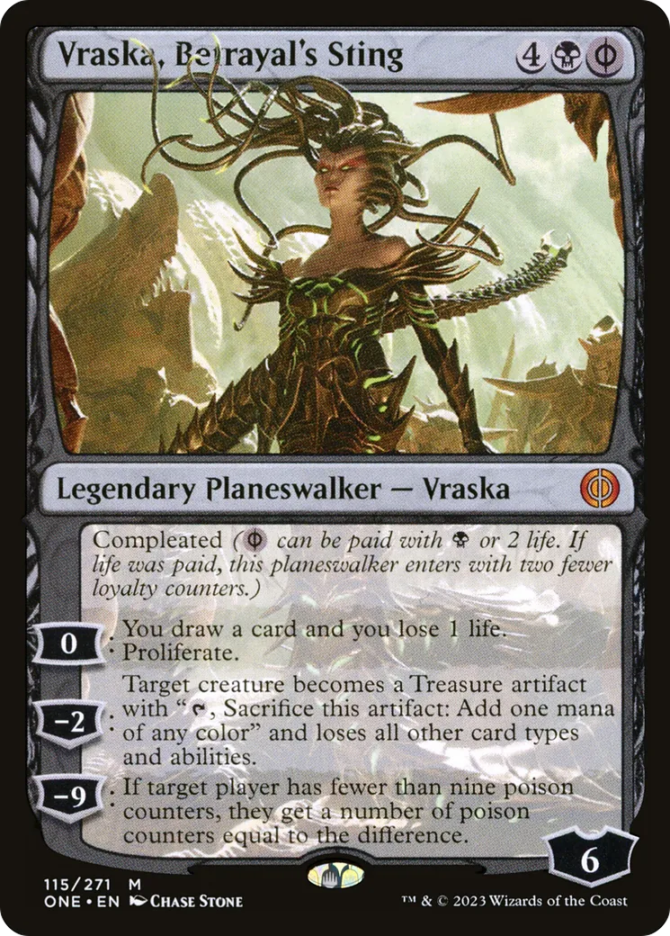 Vraska, Betrayal's Sting — Phyrexia: All Will Be One — Magic: The Gathering