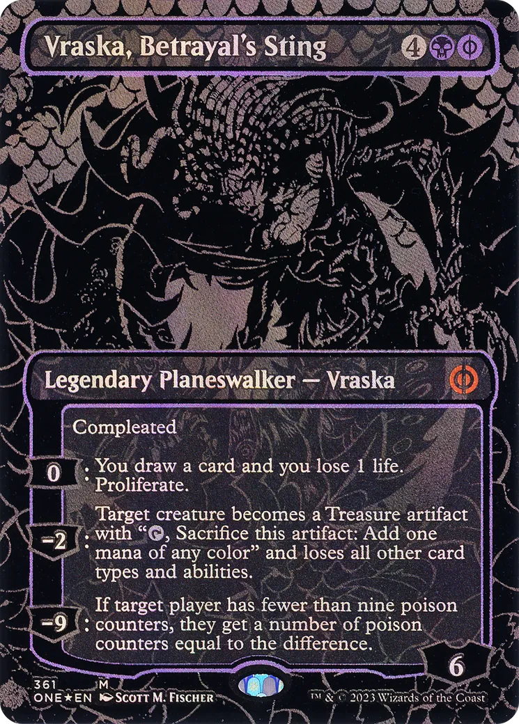 Vraska, Betrayal's Sting — Phyrexia: All Will Be One — Magic: The Gathering