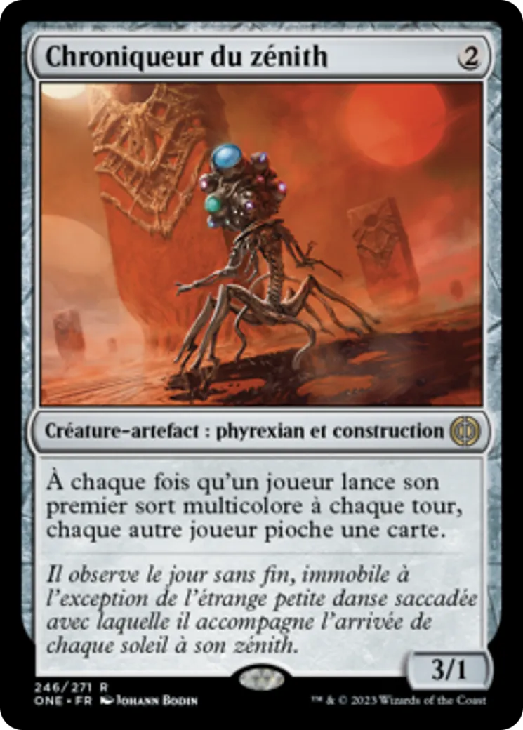 Chroniqueur du zénith — Phyrexia: All Will Be One — Magic: The Gathering