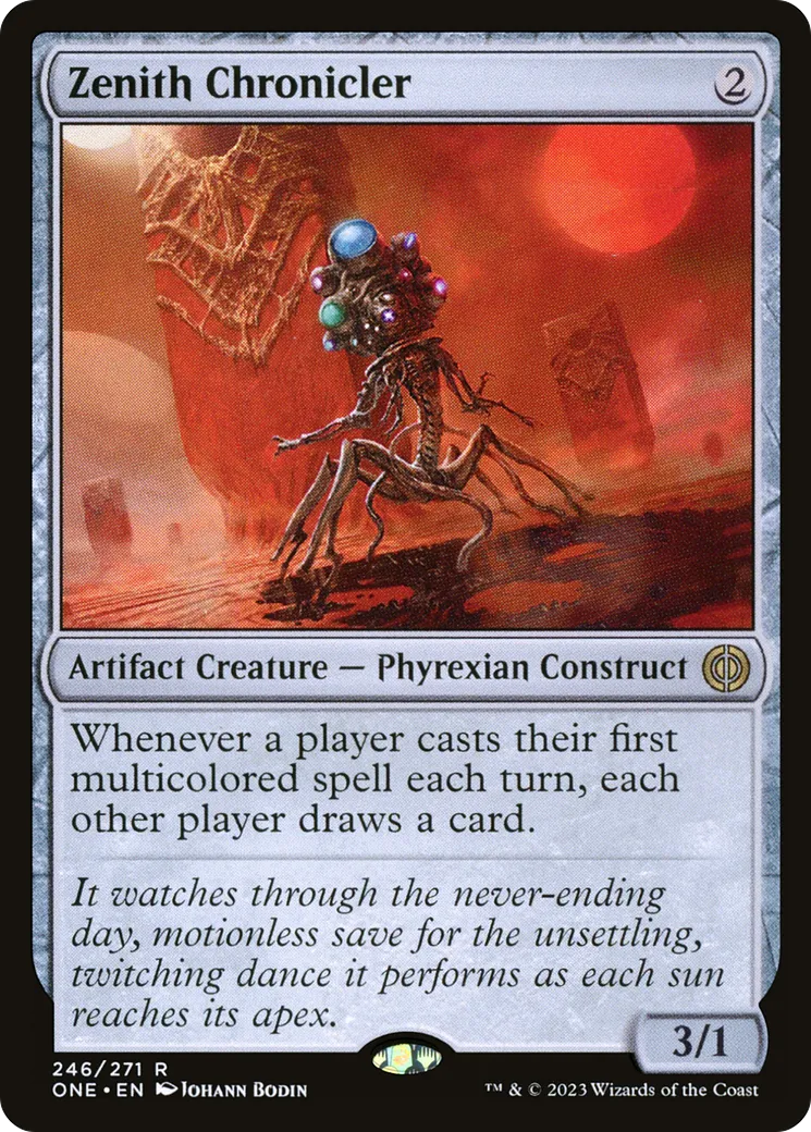 Chroniqueur du zénith — Phyrexia: All Will Be One — Magic: The Gathering