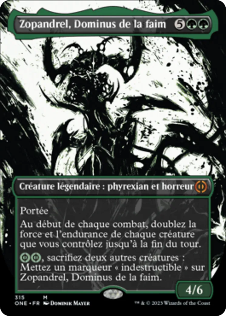 Zopandrel, Dominus de la faim — Phyrexia: All Will Be One — Magic: The Gathering