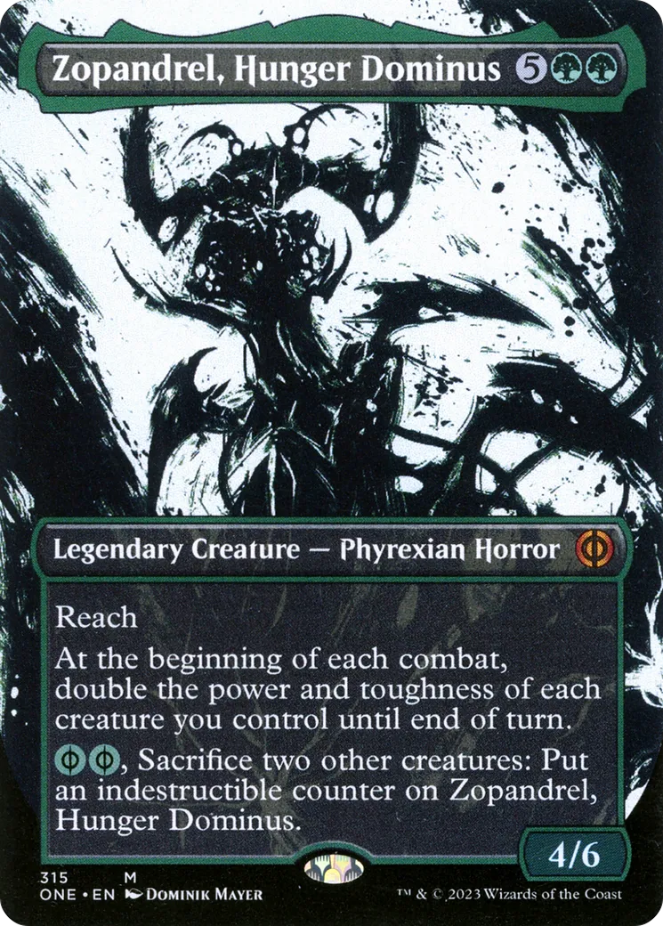 Zopandrel, Hunger Dominus — Phyrexia: All Will Be One — Magic: The Gathering